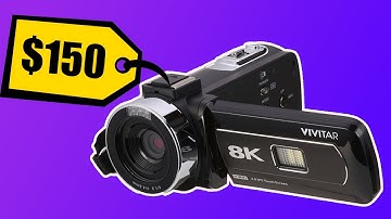 8K for $150? - Vivitar 8K Digital Camcorder Review, Video Test, Unboxing