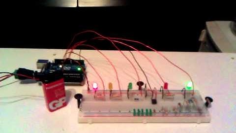 Arduino project : Interactive traffic light