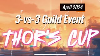TADAIMA: April Guild Event - Thor's Cup (3-vs-3 PvP Tournament) Participants