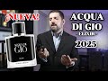 ACQUA DI GIO ELIXIR - Reseña (Lanzamiento 2025)