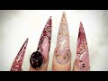 How to encapsulate gel polish | acrylic nail designs | #glamandglits #kiarasky | watch me work