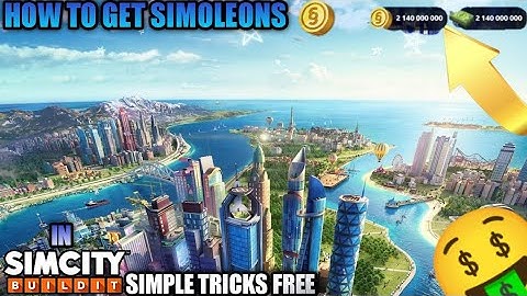 HOW TO GET UNLIMITED SIMOLEONS IN: |Simcity: