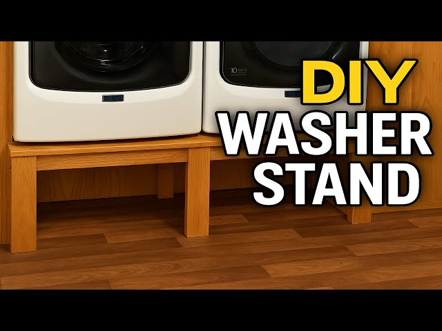Simple Washing Machine Pedestal DIY Project! 3 sddefault