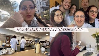 ECZFAK’TA 3 GÜN | botany labı, vizelere (çalışmaya) çalıştığım birkaç gün #ankaraüniversitesi