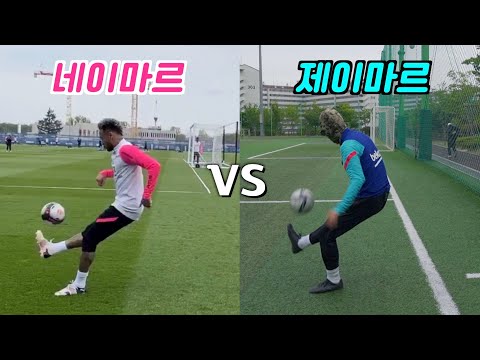 자존심 찢긴다고? 네이마르 무각도 슛 챌린지ㄷㄷ [ 가능하신분 제보쫌 ]