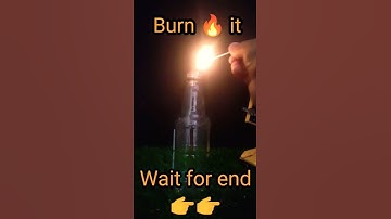 🔵Sanitizer bottle fire🔥science experiment#short#viralshort#goviral