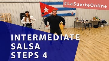 Intermediate Cuban Salsa Steps Course - Class 4 ("Triple jump")