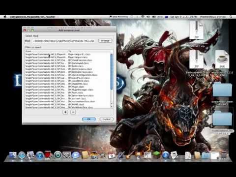 Minecraft tutorials: How to install mods with mcpatcher