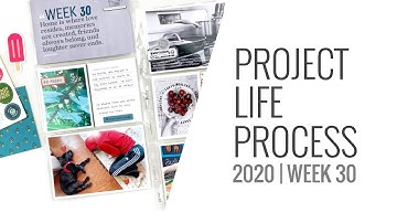 Project Life Process Layout 2020 | Week 30