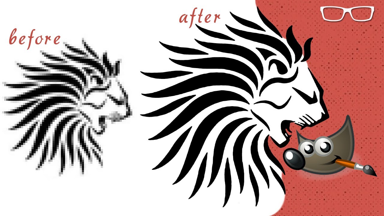 Convert Logo From Low Resolution To High Resolution With GIMP YouTube Convert Logo From Low Resolution To High Resolution With GIMP YouTube