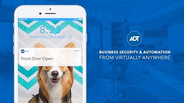 ADT Small Business Security - Motion Detectors, Intrusion Alerts & More