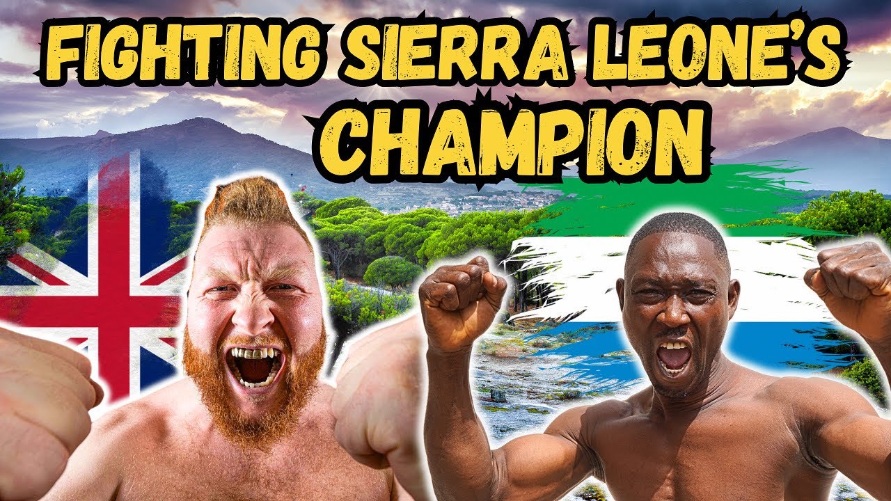 Ginge From Shard End takes on Sierra Leone's military champion! ( FIGHT NIGHT )