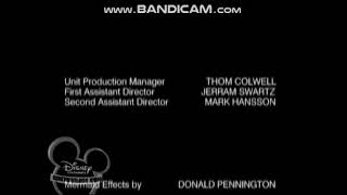 The Thirteenth Year End Credits Russian,Disney Channel Airing