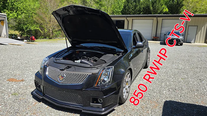 Beautiful 2014 CTS-V with a forged LS, GPI 2.5 cam, Kong X-port blower, E85 at 17ish psi.