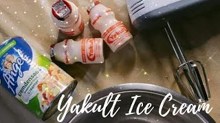 HOMEMADE YAKULT ICE CREAM | CUYYGI DIARIES