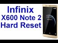 Infinix X600 Note 2 Pro Hard Reset