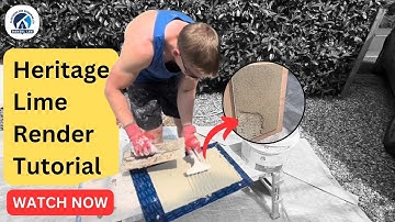 Making a Heritage Lime Render Sample Board