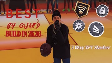 THE BP BUILD FROM 2K20 IS BACK !! BEST ALL AROUND POINT GUARD BUILD IN NBA 2K26 🎇