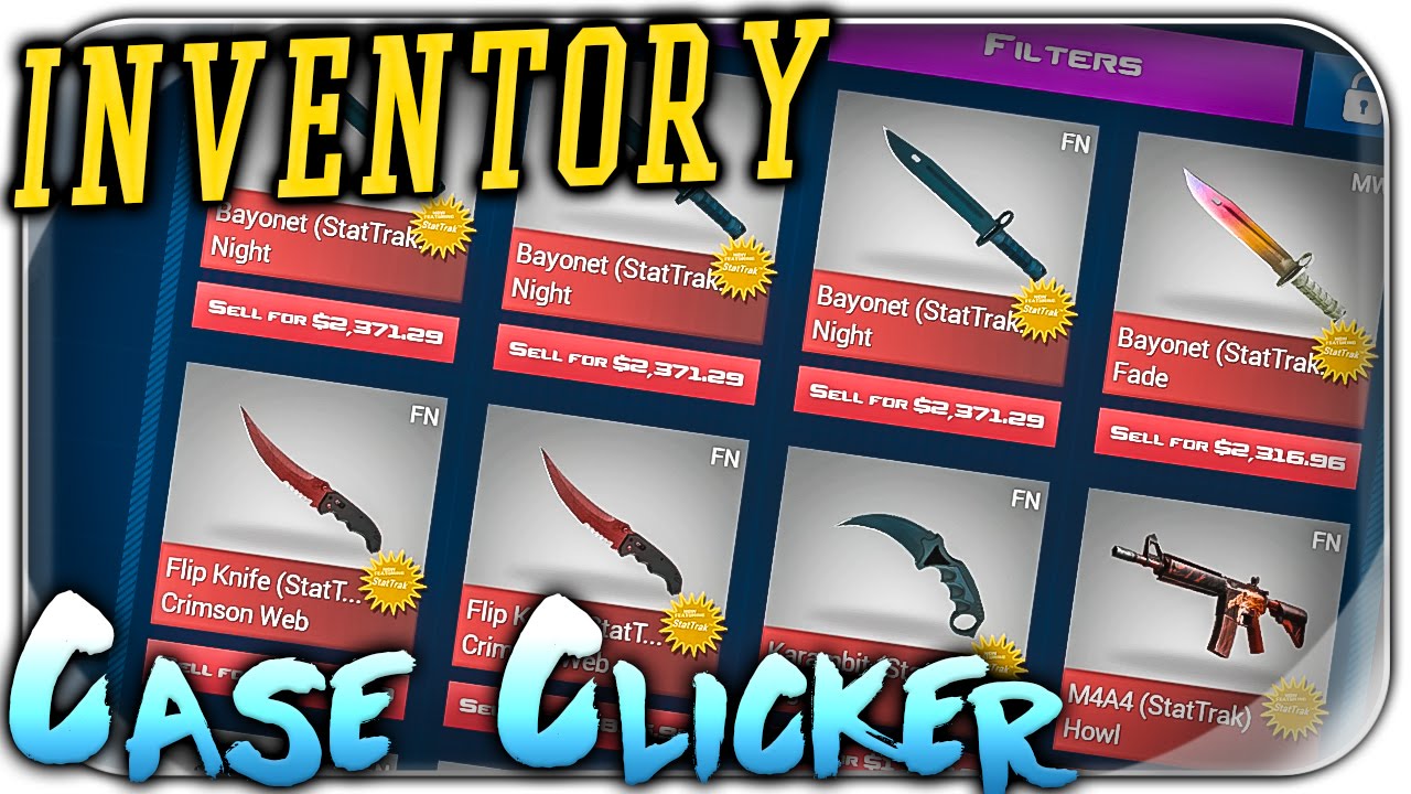 MEIN INVENTORY + STATISTIKEN | CSGO Case Clicker Let's Play | Simulator ...