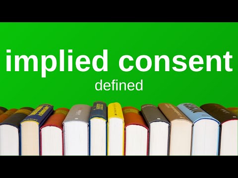 Implied Consent | Explained Simply (Torts)