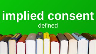 Implied Consent | Explained Simply (Torts)