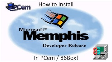 Windows Memphis Build 1400 - Installation in PCem/86Box
