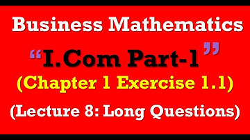 Important Long Questions Business Math Chapter 1 Exercise 1.1 Ratio and Proportion explained in Urdu