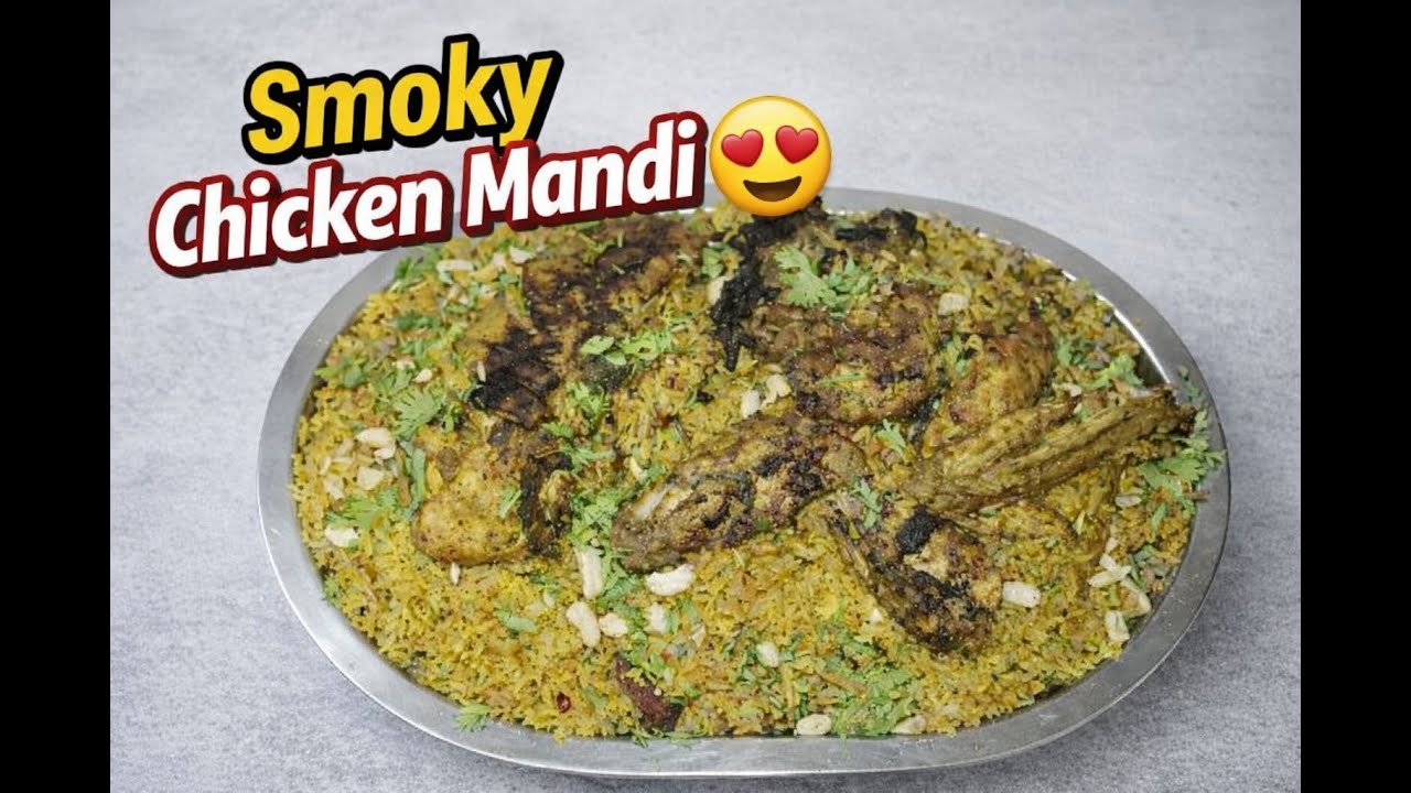 Authentic Arabic Chicken Mandi Recipe at Home | Smoky & Juicy Mandi ...