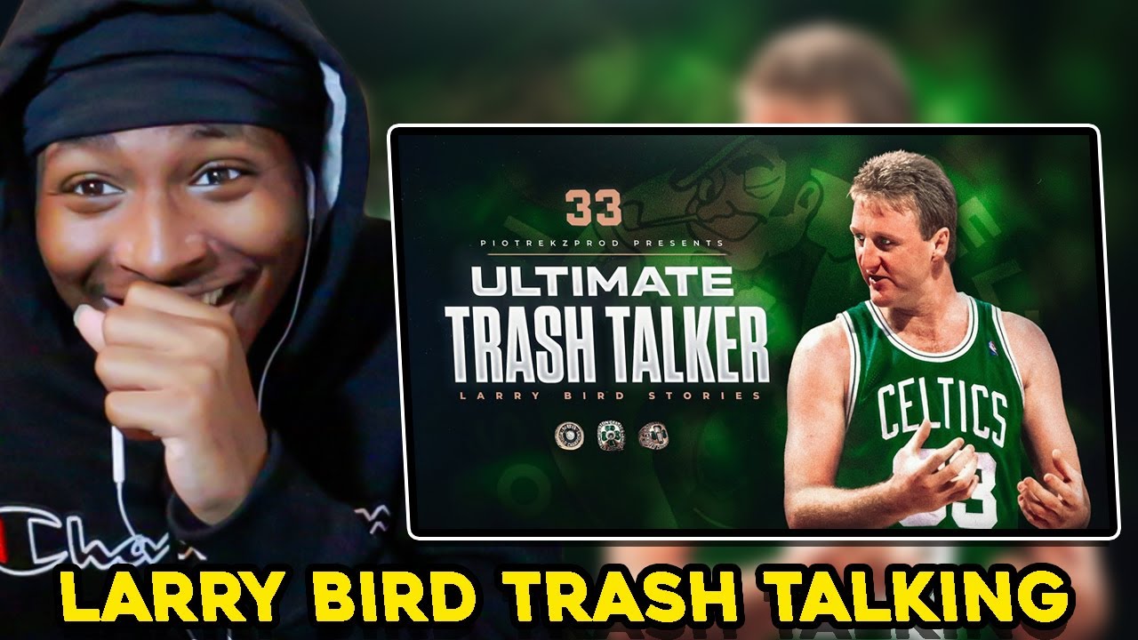 LARRY BIRD TRASH TALKING!!! Larry Bird STORIES that prove he's the BEST TRASH TALKER Reaction