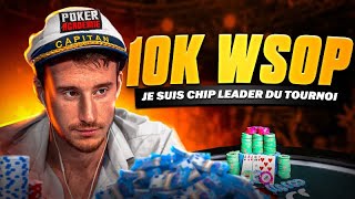 10K 6max : je chiplead le tournoi!
