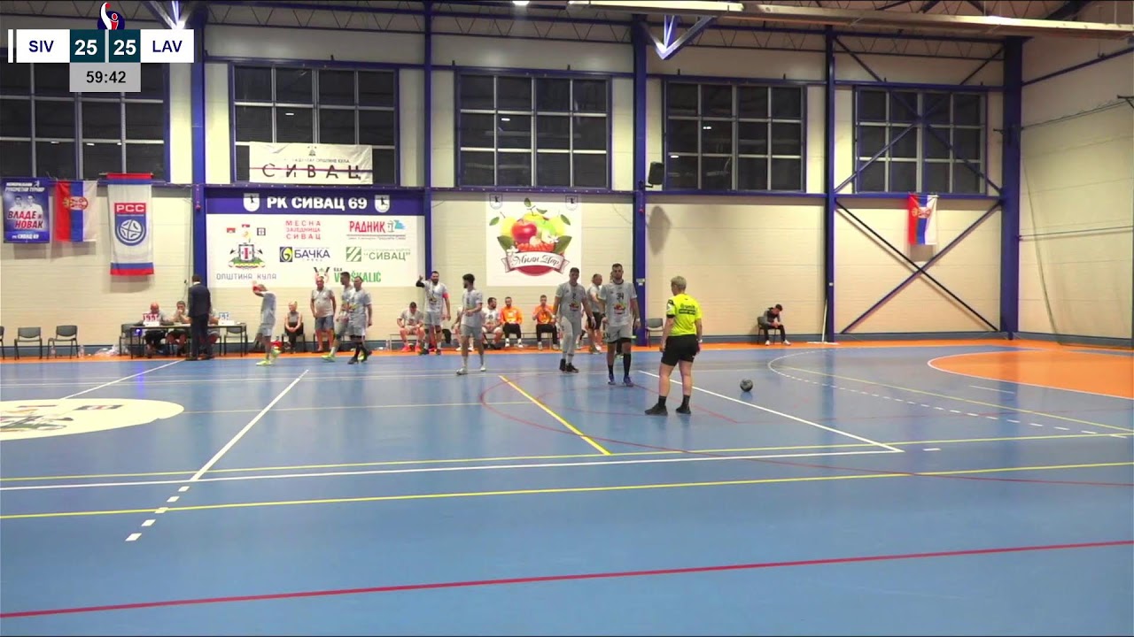 SBRL 1. kolo / SC / Sivac 69 Mili Dar - Lavovi