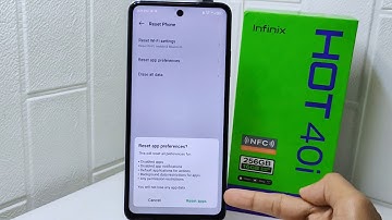 How To Reset App Preferences On Infinix Hot 40i / Hot 40 Pro