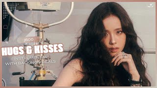 JISOO - Hugs & Kisses (Instrumental with backing vocals) |Lyrics|