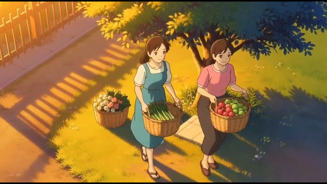 Activities in the Garden with Family – Ghibli Silent Days”