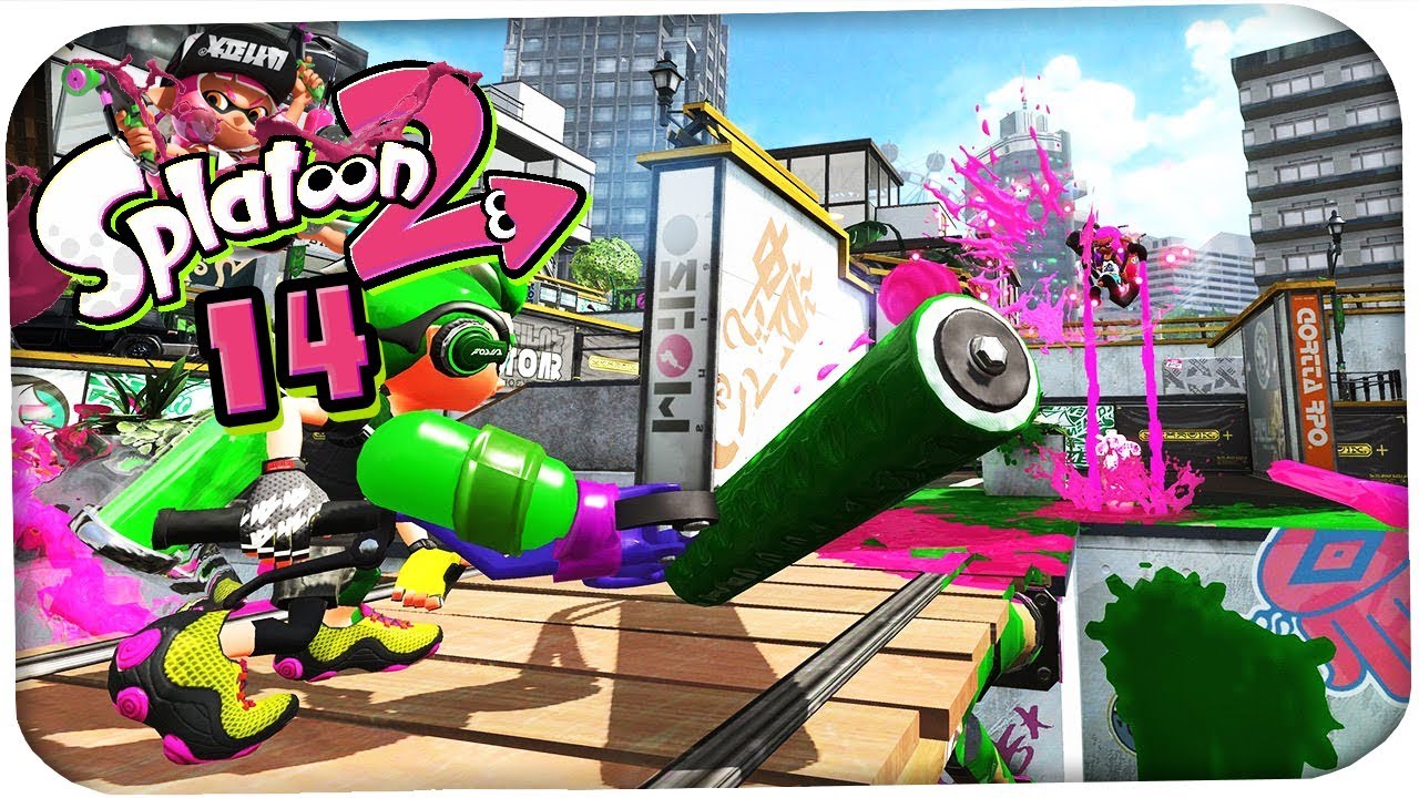 Splatoon 2 Online Let's Play 14 Match Time YouTube