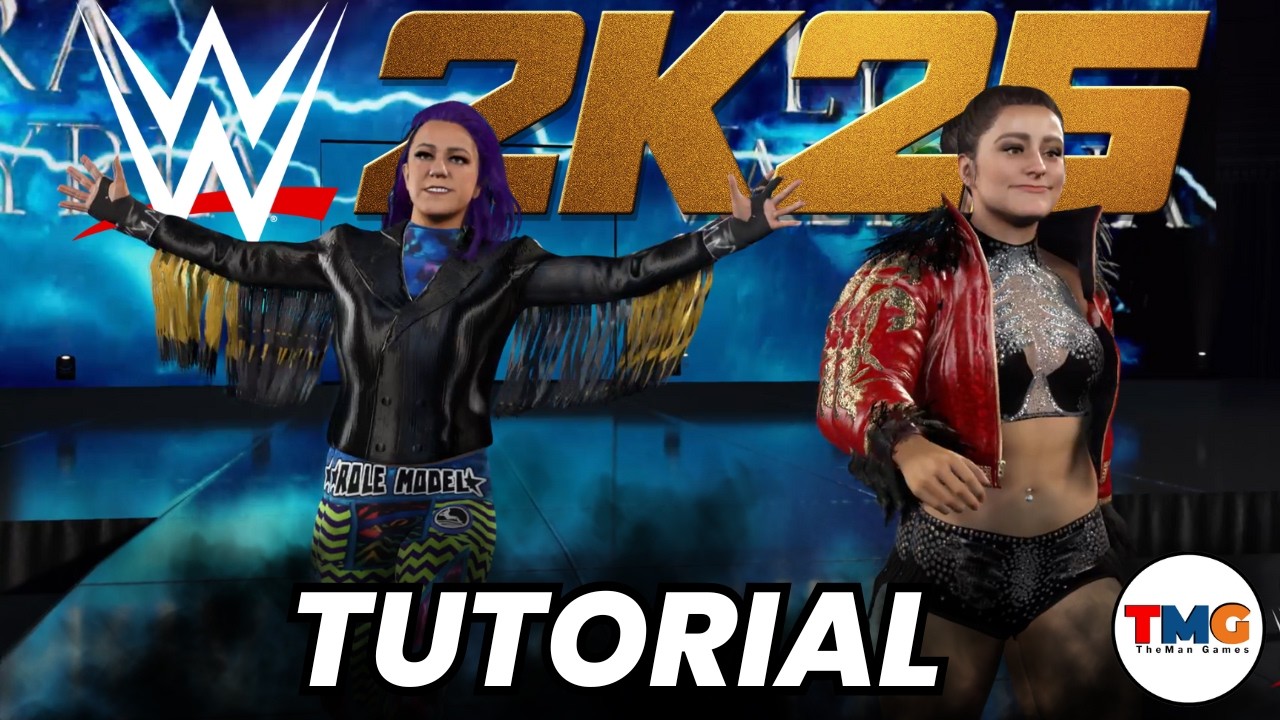 WWE 2K25 : Bayley and Lyra Valkyria Tag Team Tutorial
