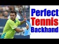 How To Hit The Perfect Tennis One Handed Backhand In 3 Simple Steps