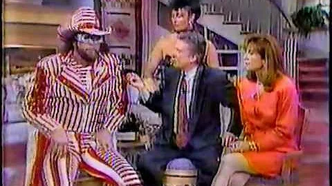 Macho Man Randy Savage visits Regis  (1991)