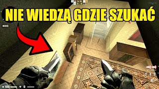 KRYJÓWKA W SUFICIE JEST NAJLEPSZA w CS:GO HIDE AND SEEK - 3vs3 HOGATY vs EKIPA "H&S" screenshot 5