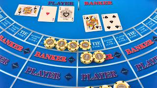 I WON $2,875,000 PLAYING BACCARAT WITH EASY PATTERNS & SIX LUCKY TIE BONUS BET WINS!