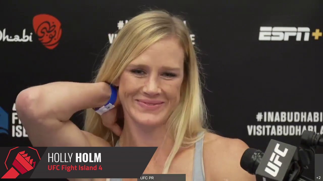 UFC Fight Island 4: Holly Holm pre-fight interview