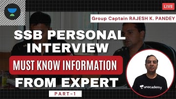 SSB Personal Interview: Must Know Information from Expert Part-1 | Ace the SSB | Rajesh Kumar Pandey