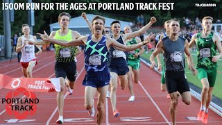 2021 Portland Track Festival 1500m: Craig Engels Returns and Hobbs Kessler Arrives