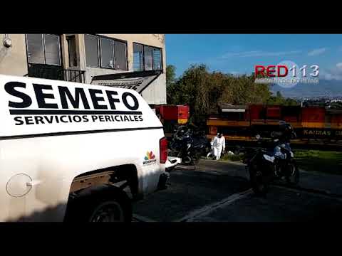 VIDEO Fallece al ser atropellado por el tren en la Tenencia Morelos