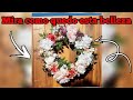 Como hacer una corona de flores facilmente #hazlotumismo#DIY #manualidades #facilmente #ideas