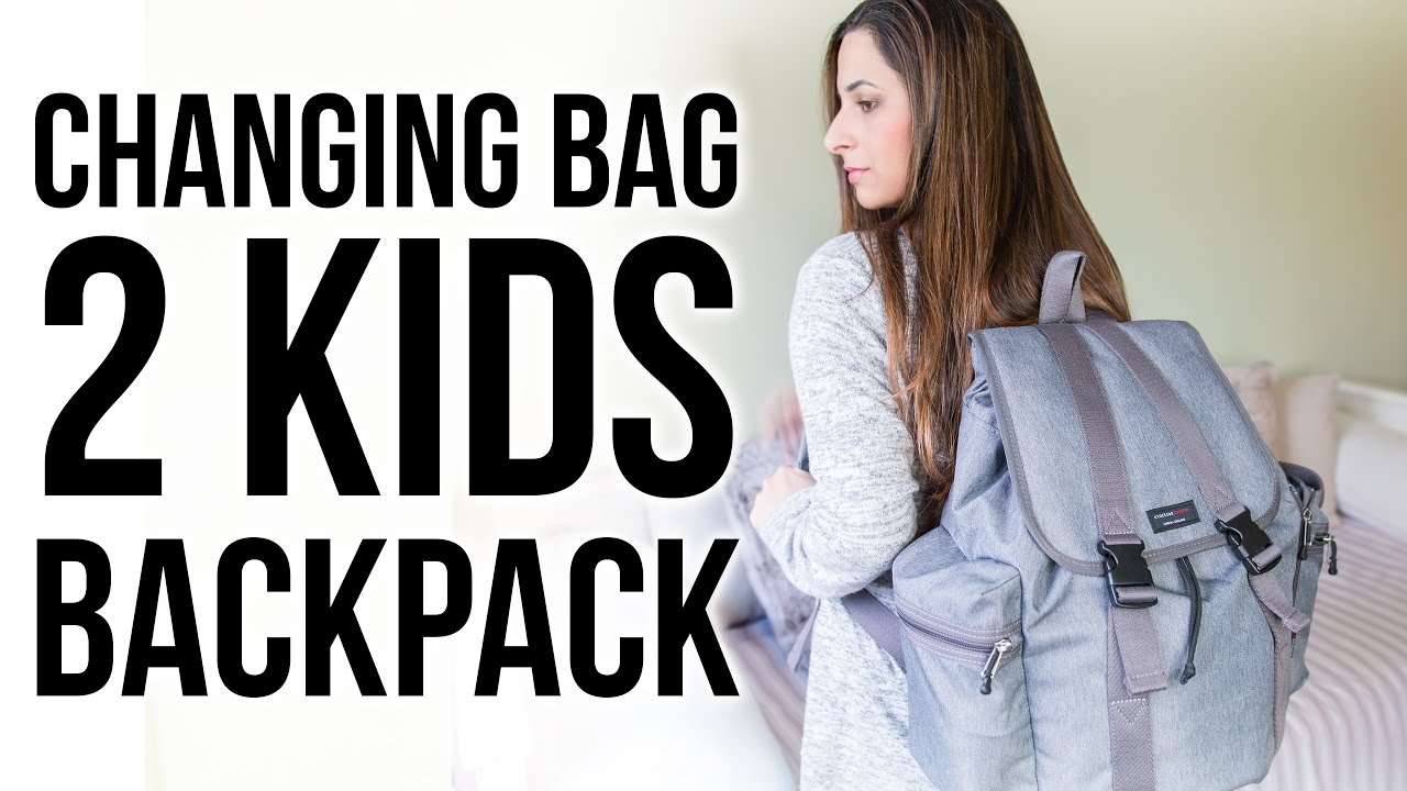 WHAT'S IN MY CHANGING BAG FOR 2 KIDS | STORKSAK TRAVEL BACKPACK | Ysis Lorenna