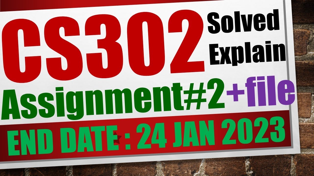 cs302 assignment 2 solution 2023