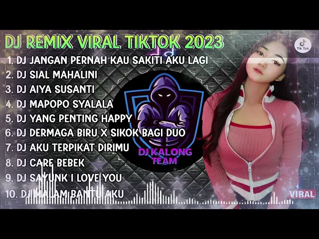 DJ TIKTOK TERBARU 2023 - DJ JANGAN PERNAH KAU SAKITI AKU LAGI | SIAL MAHALINI REMIX FULL BASS class=
