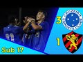 GOLS CRUZEIRO 3X1 SPORT | COPA DO BRASIL SUB 17