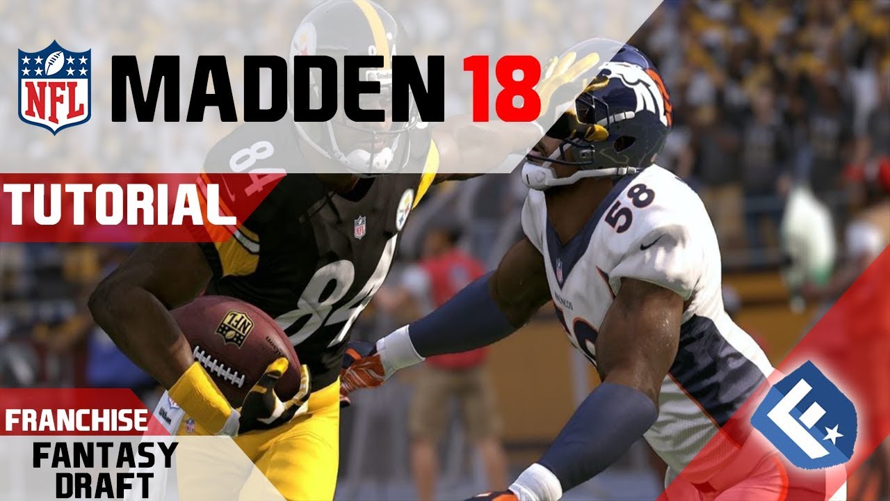 HOW TO DO A FANTASY DRAFT IN MADDEN 22! Franchise Mode! (Video is of